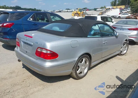 2000 Mercedes-Benz Clk 430 from USA, damaged, VIN WDBLK70G4YT043231
